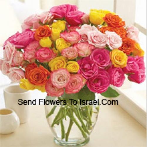 36 Beautiful Mixed Roses