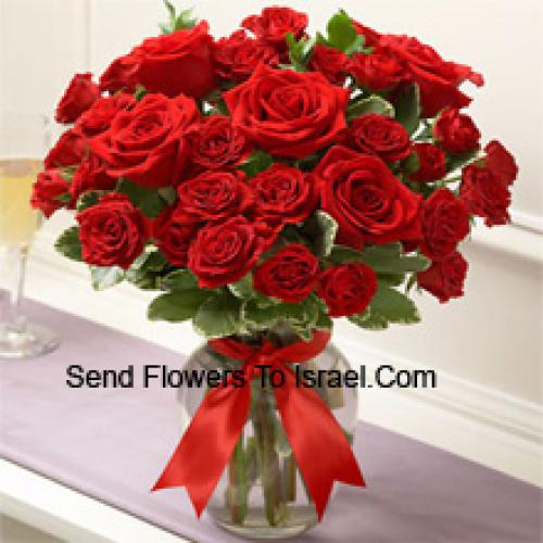 36 Pretty Red Roses