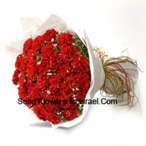 Special 36 Red Carnations