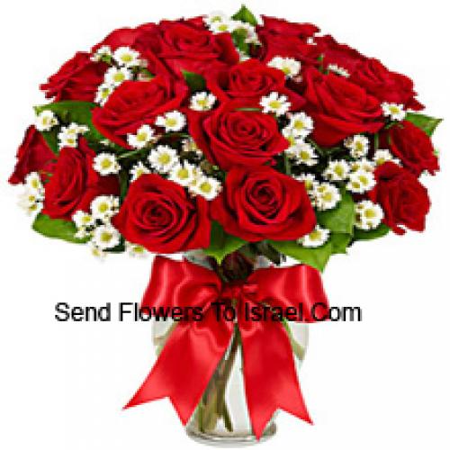 24 Lovely Red Roses