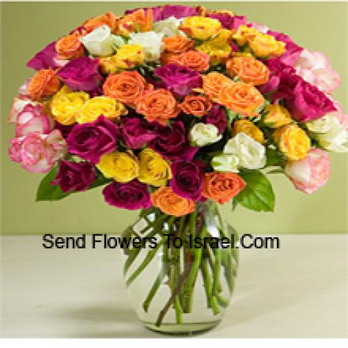 75 Beautiful Assorted Roses