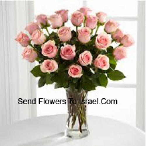 Cute 24 Pink Roses