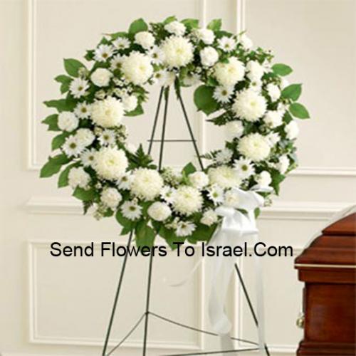 Elegant Wreath with Stand