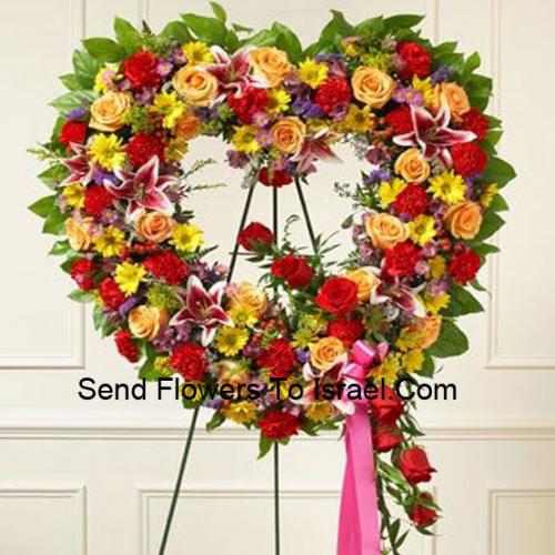 Lovely Heart Shaped Wreath