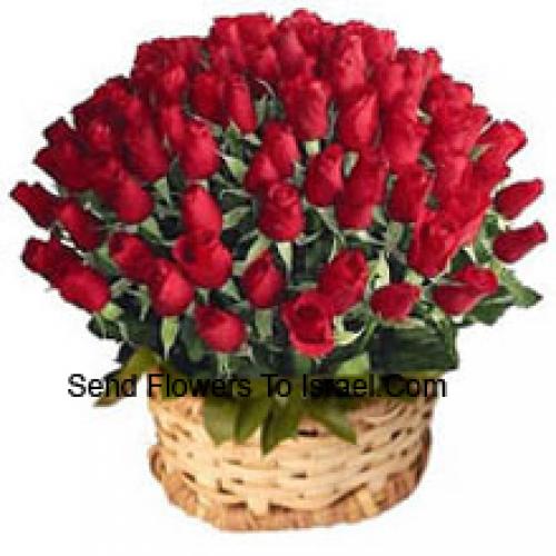 100 Romantic Red Roses