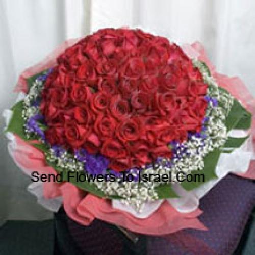 100 Exquisite Rote Rosen