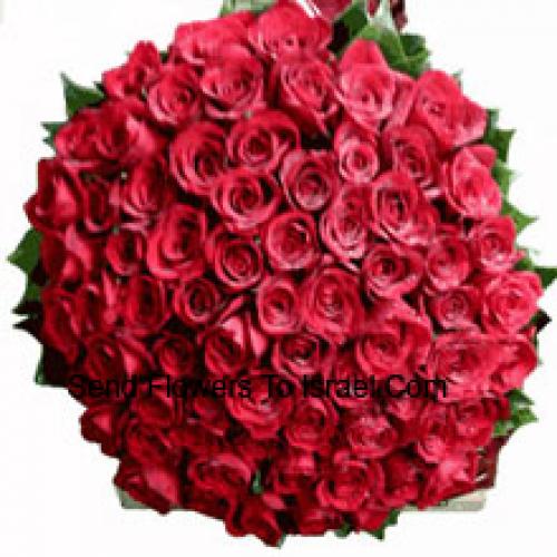 100 Elegant Red Roses