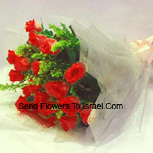 12 Exotic Red Roses