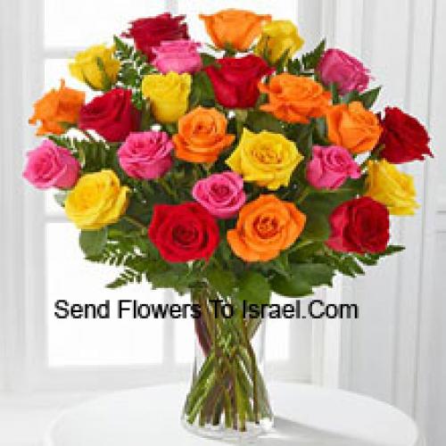 24 Assorted Roses